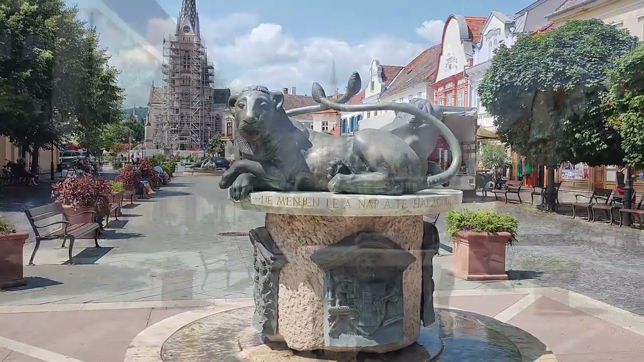 Séta Kőszeg belvárosában - 2022. július
