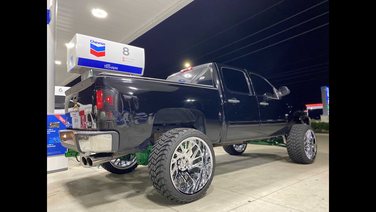 26s and 37s on Silverado PART 4