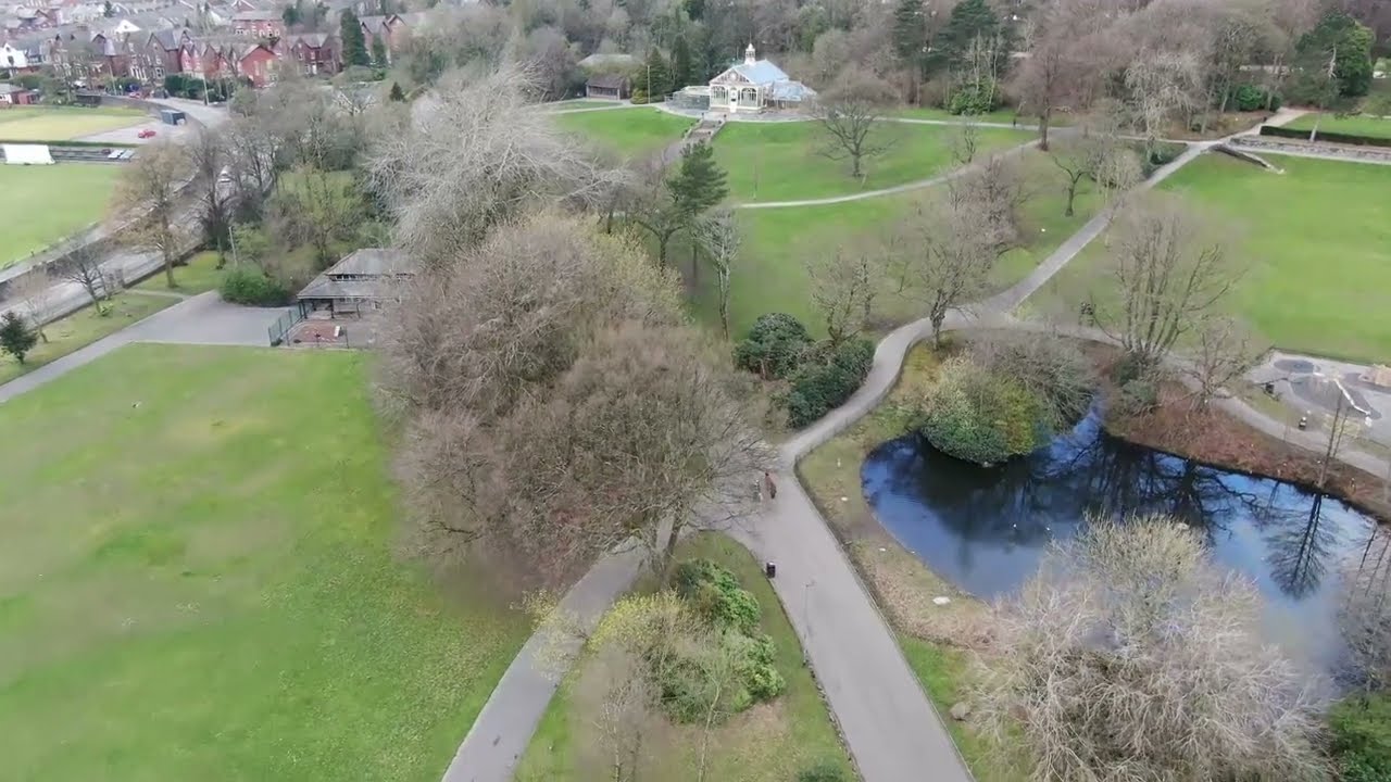 Blackburn Corporation Park Fly About