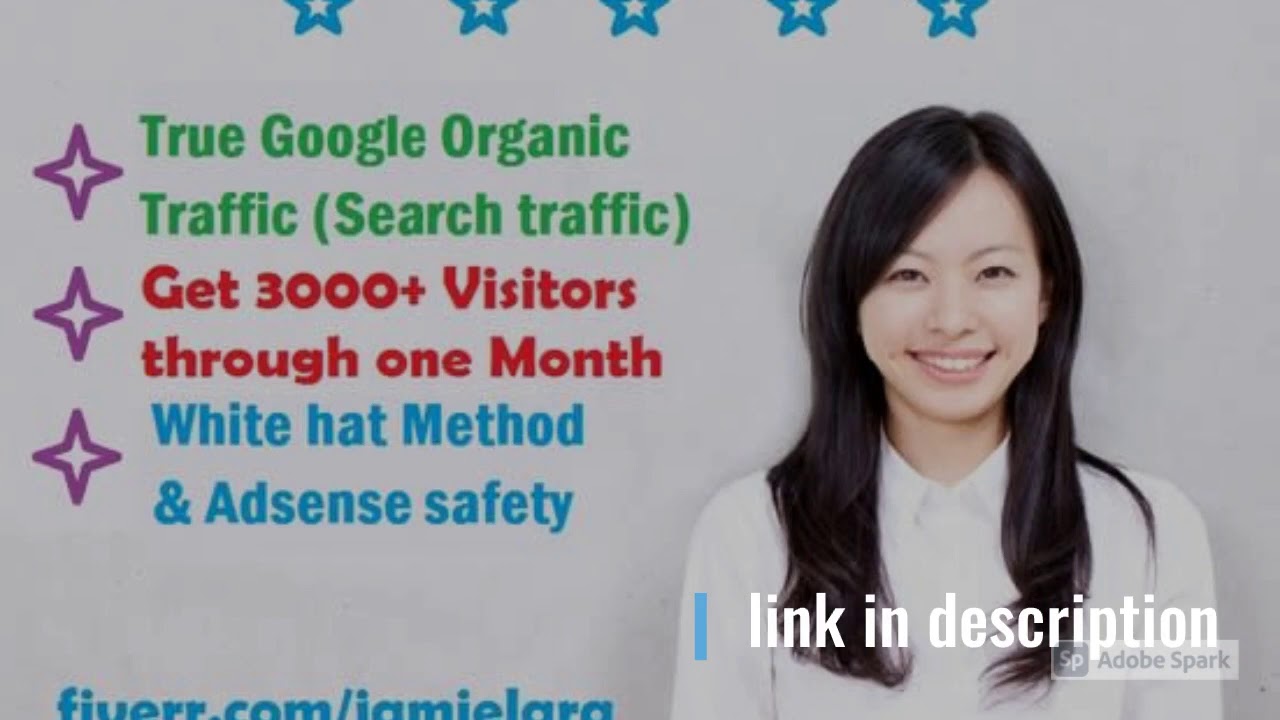 I will send google organic traffic 1 month