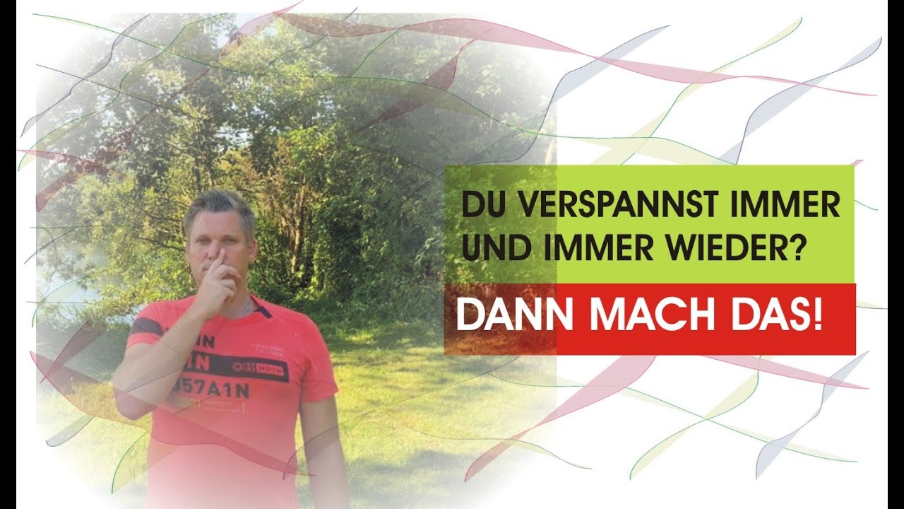 Du wirst deine Verspannungen nicht los?