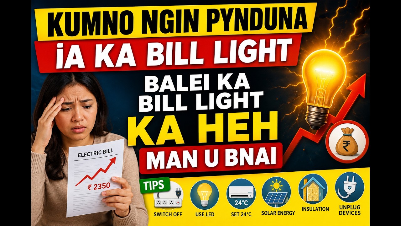 Lehse Ka Bill Light Jong Phi Kan Kham Rit Lada Phi Bud Ia Kine Ki Step //Haduh 30%-40%