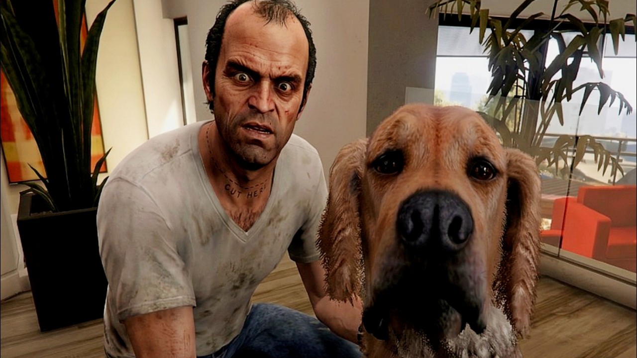 Trevor Gets a Dog – GTA V Cinematic
