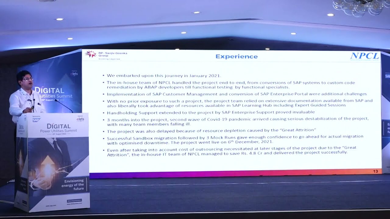 Arijit Mitra, Head (IT), Noida Power Company Limited | Digital Power Utilities Summit