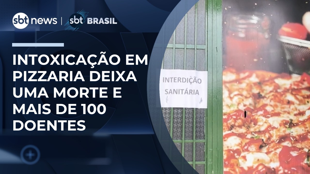 Mulher morre e mais de 100 ficam intoxicados após comer em pizzaria na Paraíba | #SBTBrasil