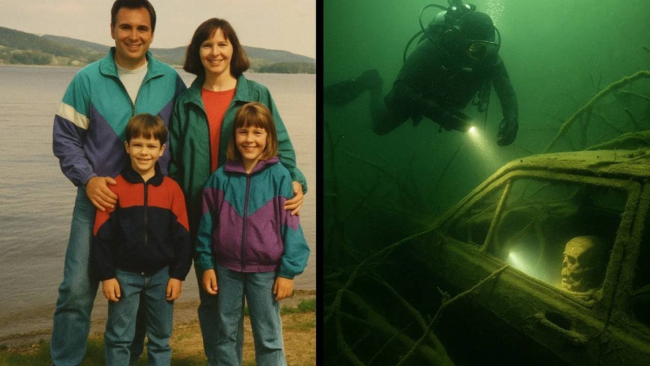Rodina zmizela v roce 1992 u jezera Lipno — o 14 let později potápěč zahlédl něco mezi pod vodou...
