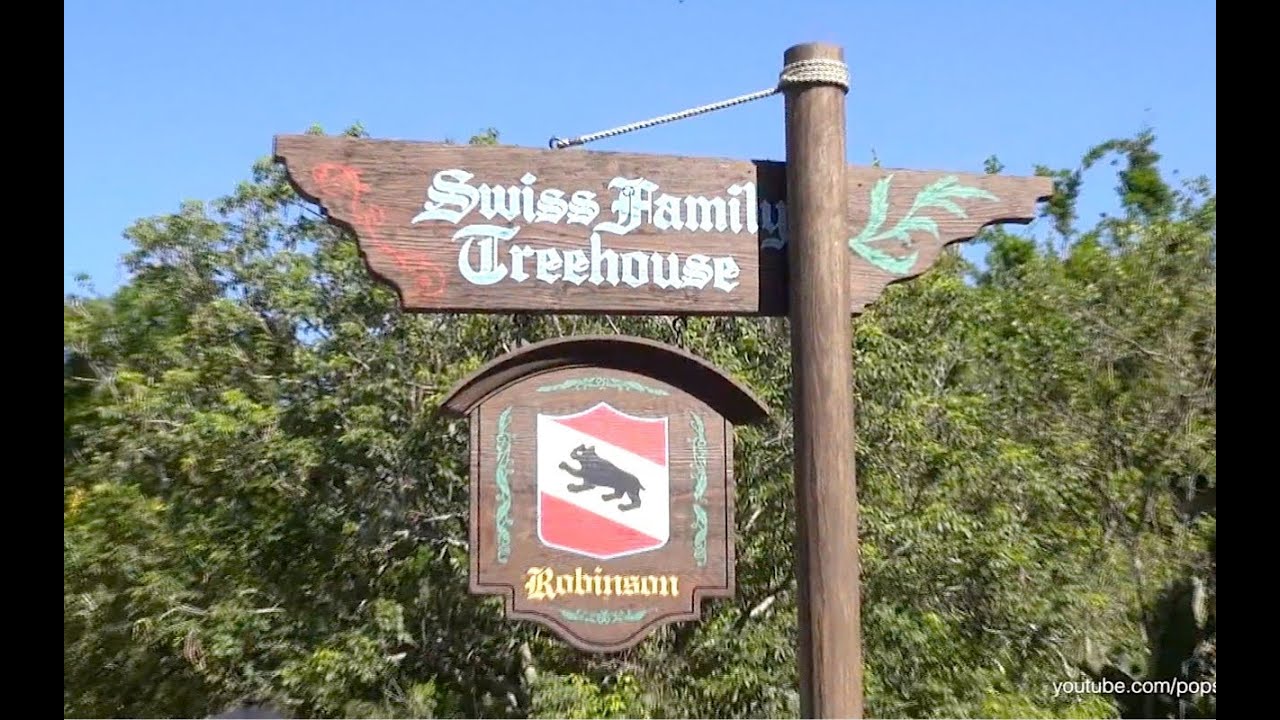 Swiss Family Treehouse Complete Walkthrough Magic Kingdom Walt Disney World