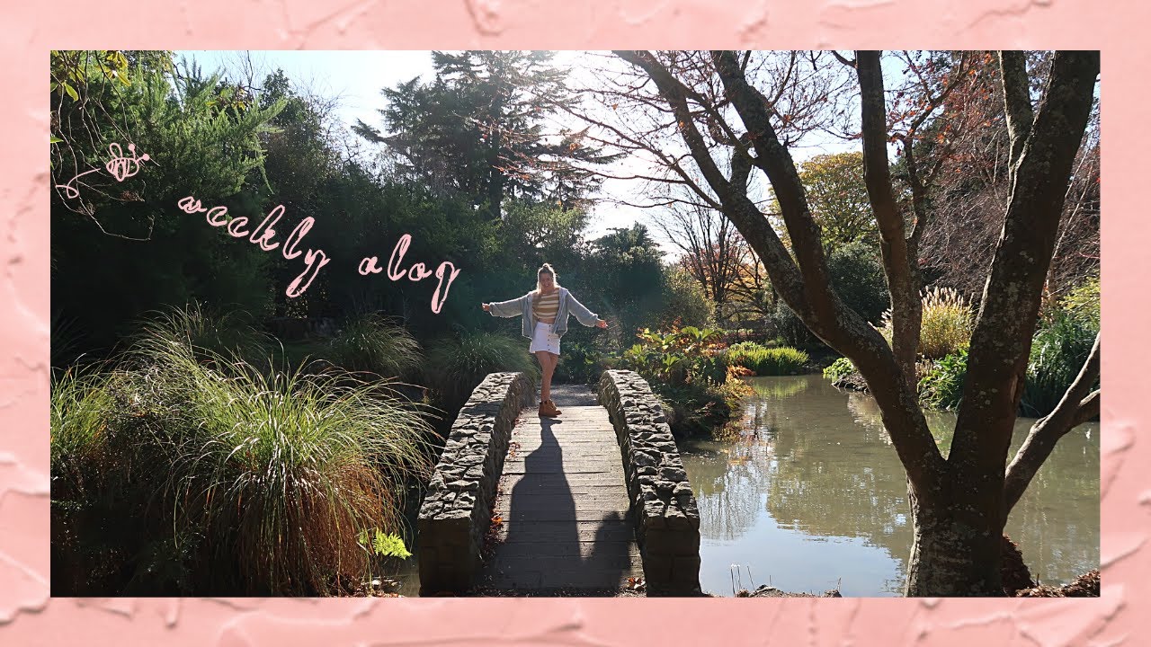 WEEKLY VLOG // plant-based food ideas // & travelling to Christchurch 💓🌿