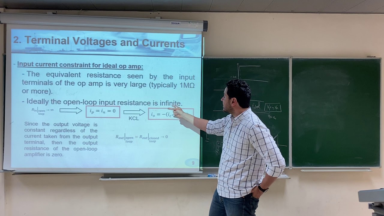 EE 203, 3- OP AMP: Ideal Op Amp Characteristics