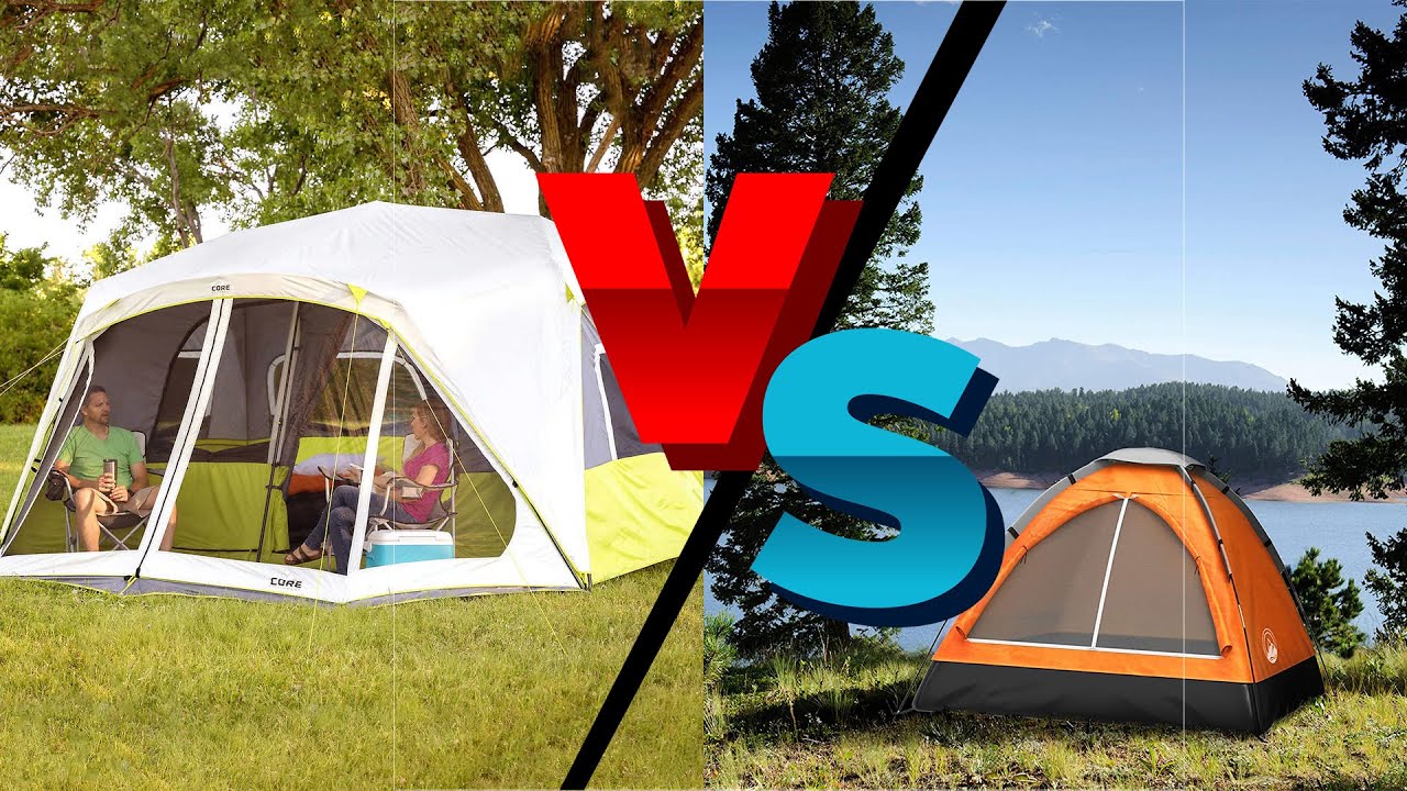 Cabin Tent vs Dome Tent