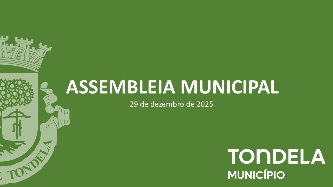 Assembleia Municipal | 29 de dezembro de 2025