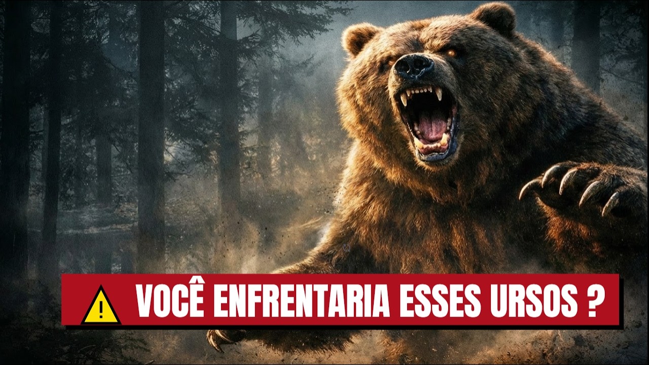 TOP 10 URSOS MAIS FORTES DO MUNDO 💪🐻 O Nº1 É ASSUSTADOR!