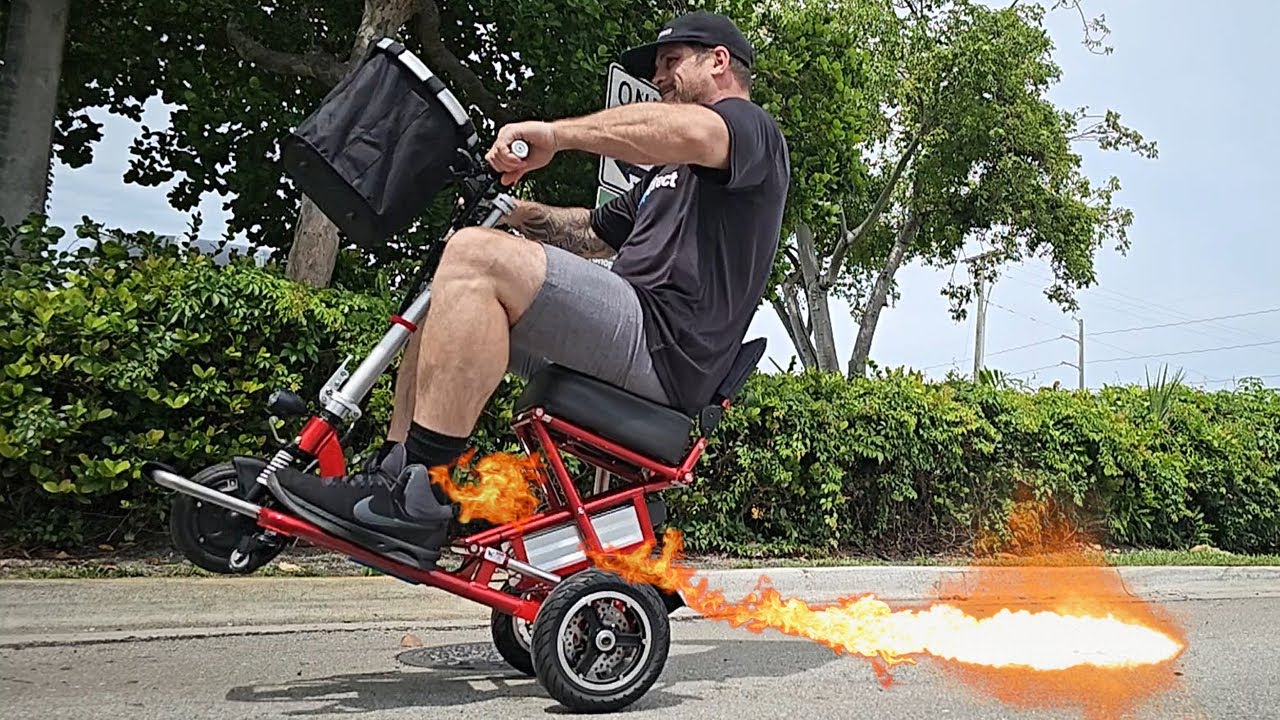 2025 WICKED FAST Triaxe Sport Scooter Review