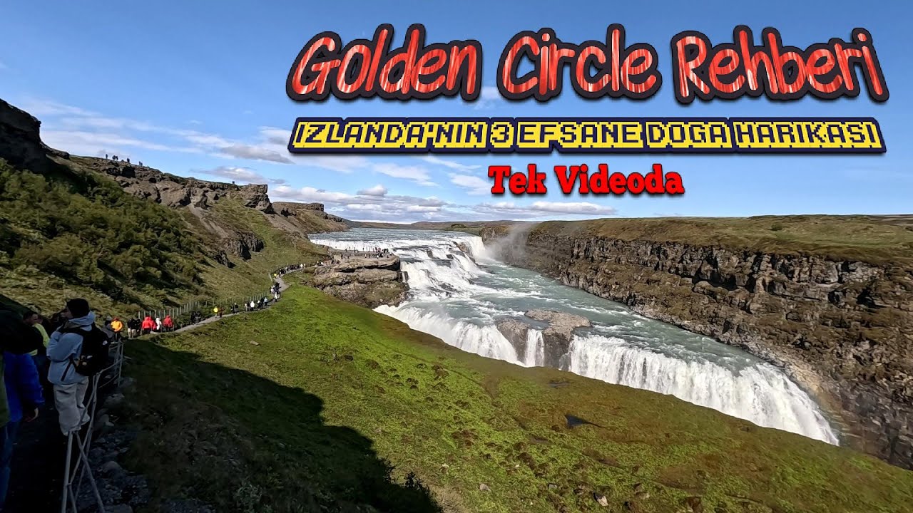İzlanda REYKJAVIK'da 3 Efsane Doğa Harikası Golden Circle Günlük Turu