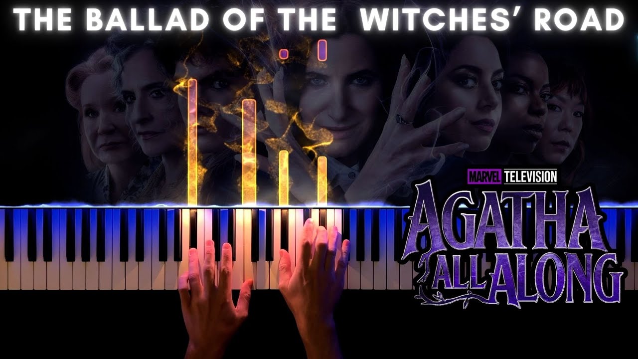 The Ballad of the Witches' Road − Agatha All Along − Piano Cover + Sheet Music