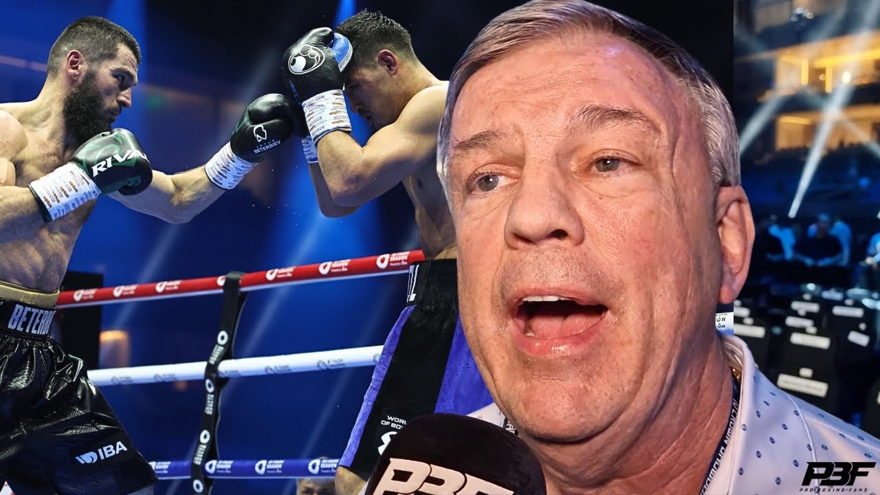 TEDDY ATLAS EPIC REACTION TO ARTUR BETERBIEV BEATING DMITRY BIVOL TO BECOME UNDISPUTED CHAMPION