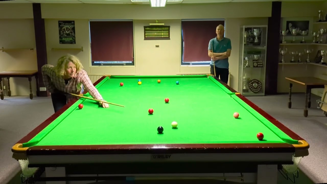 BATTLE OF THE SEXES - Women's World Seniors champion Tessa Davidson vs John Hunter practice match 🏆