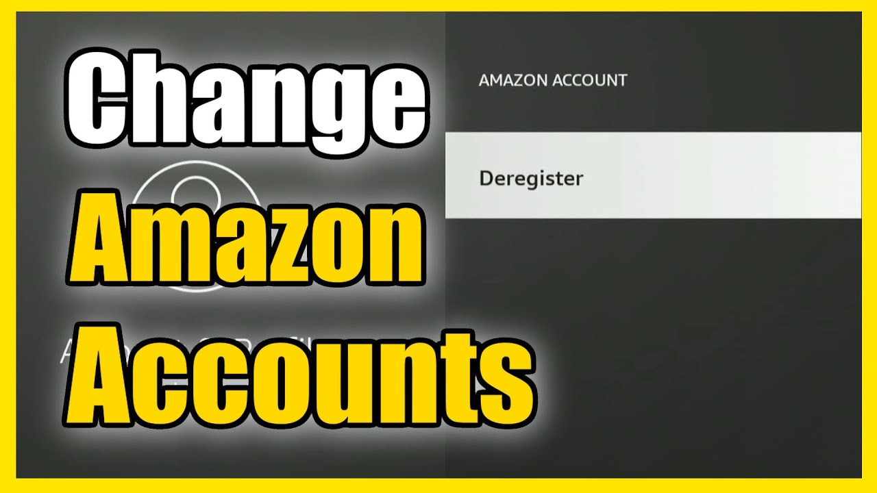 How to Change Amazon Accounts on Fire TV Stick & Sign in (Easy Method)