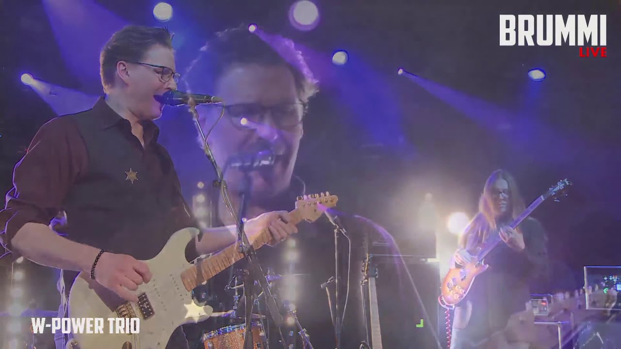 BrummiLive // W-Power Trio & Bad Moon Shining // Kulttuurikuppila Brummi 23.5.2020