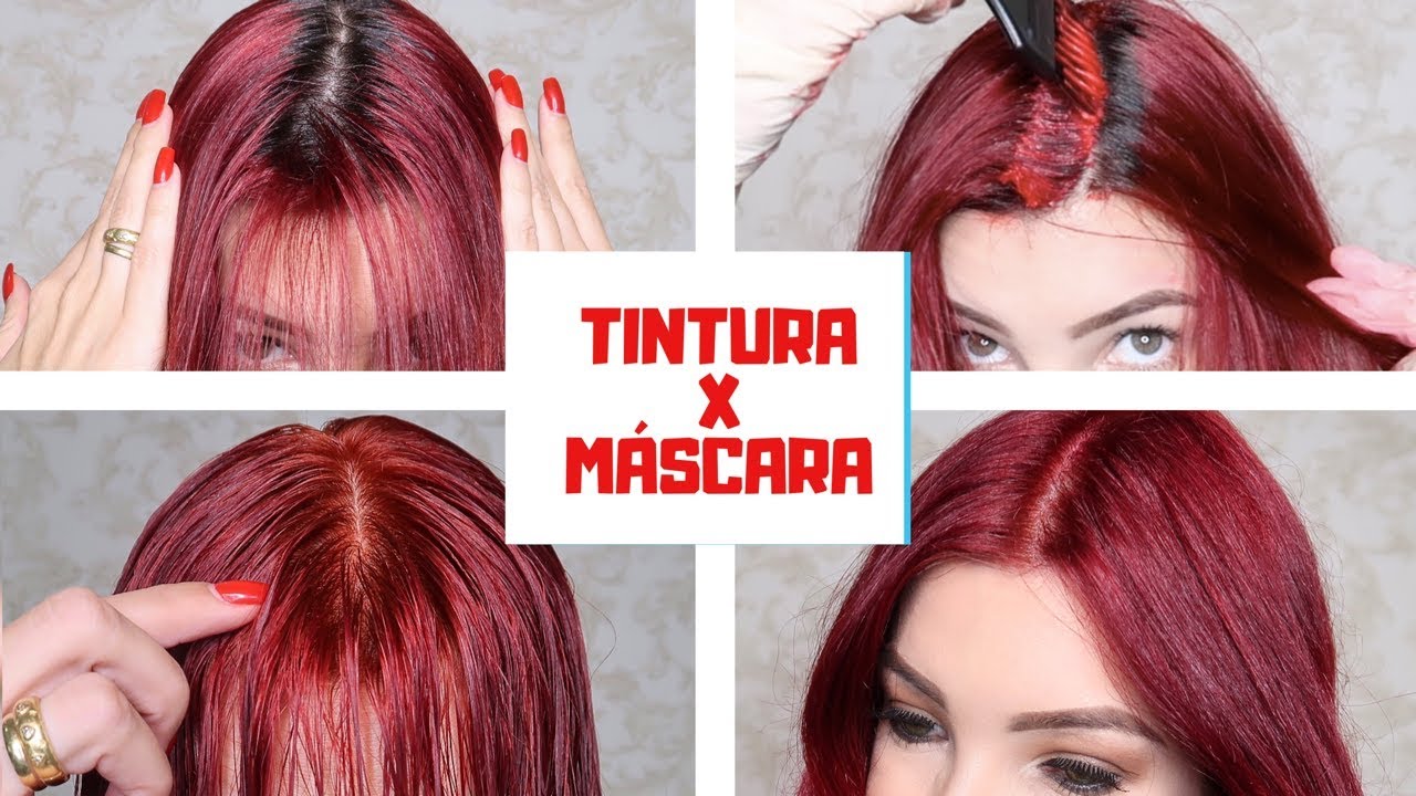 COMO RETOCAR A RAIZ E A COR DO CABELO VERMELHO EM CASA?