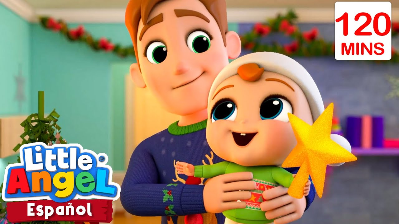 Canción de Navidad para Niños | Canciones Infantiles🎵  Para bebes |  Little Angel y sus amigos
