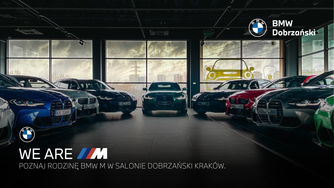 BMW M - poznaj sportowy charakter w salonie Dobrzański Krak&oacute;w