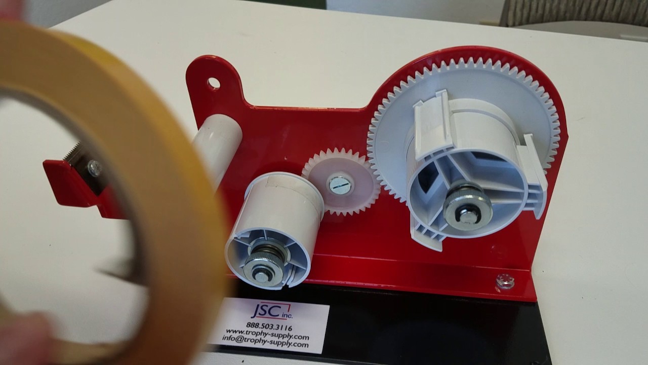 Setting Up the Double Sided Tape Dispenser for easy use with the JSC Pro-Plate System