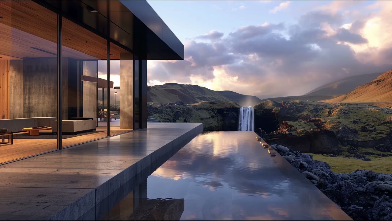 Krom Labs - Ambient Architecture -  Iceland Falls