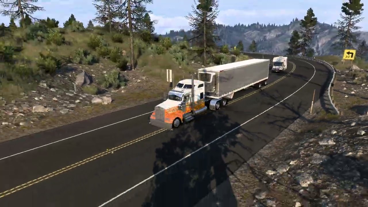 American Truck Simulator - Kenworth W900 SCS add on Haterworth and Zeemods Cat C16 (G5) Engine