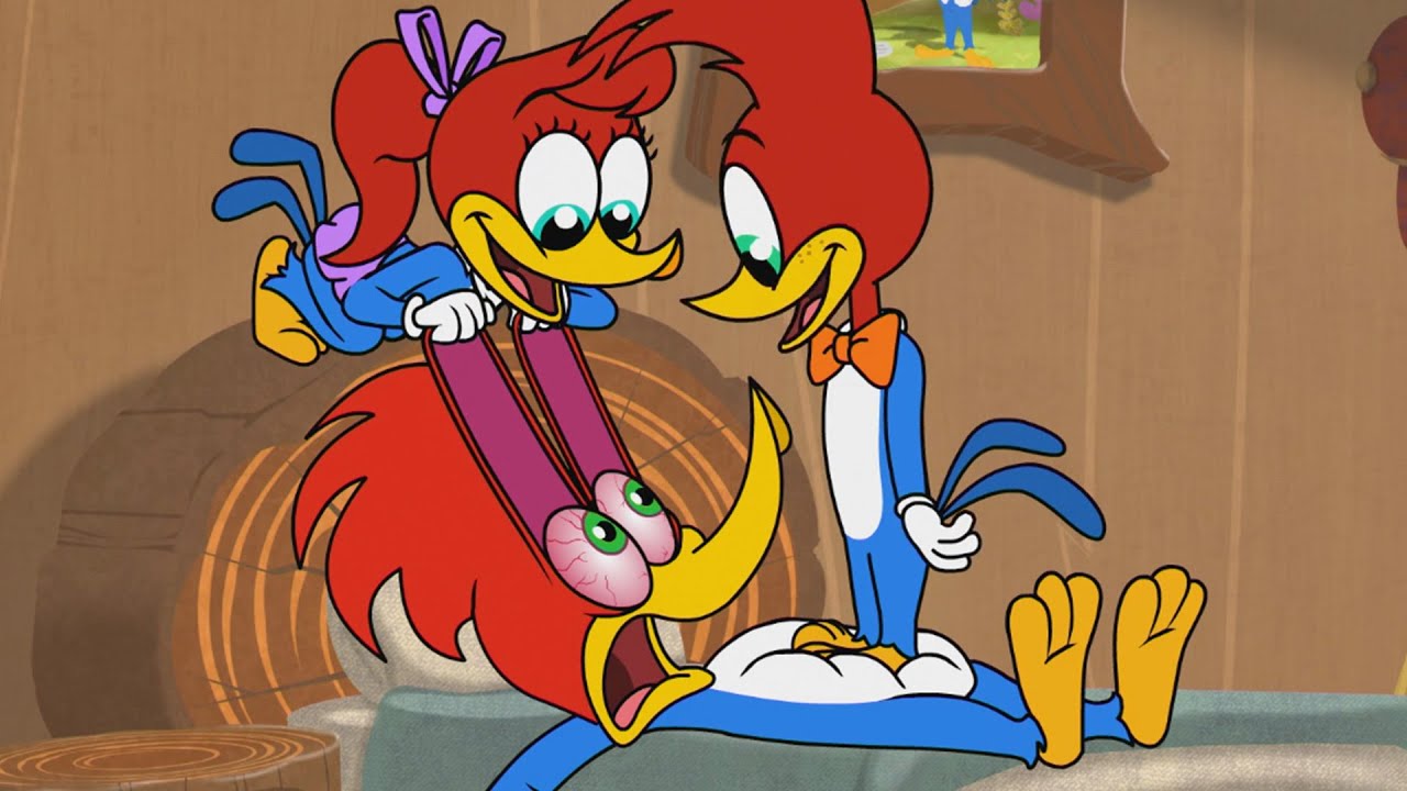 Woody's nightmare sleepover | Woody Woodpecker