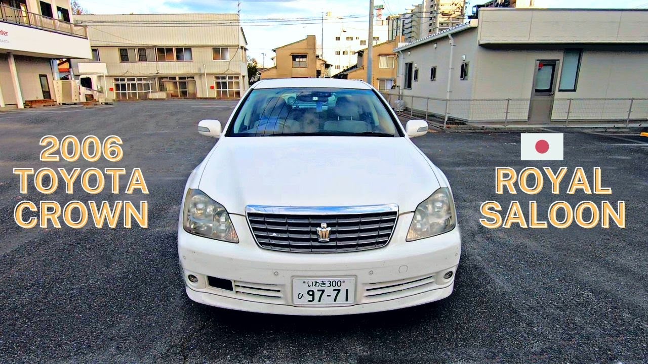 2006 Toyota Crown | Royal Saloon |  Review-Walk-Around Japan Edition 4K