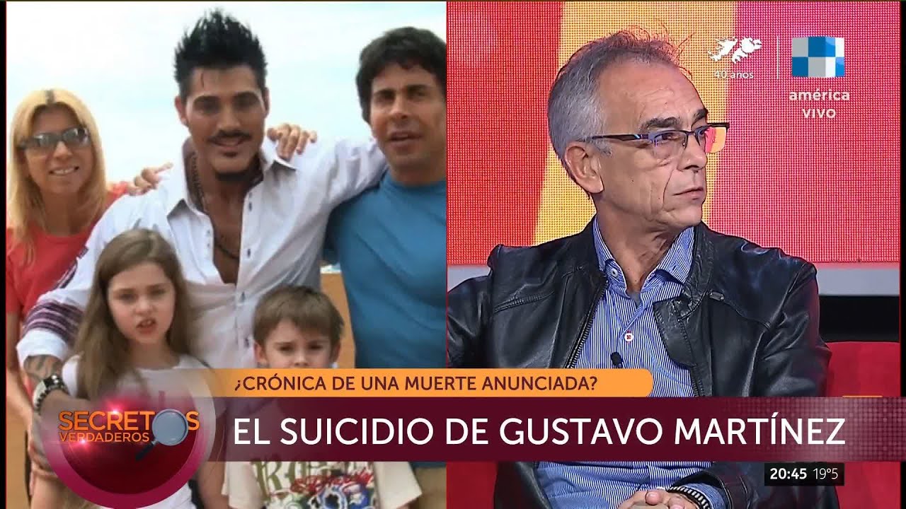 📺 El suicidio de Gustavo Martínez: ¿Crónica de una muerte anunciada?