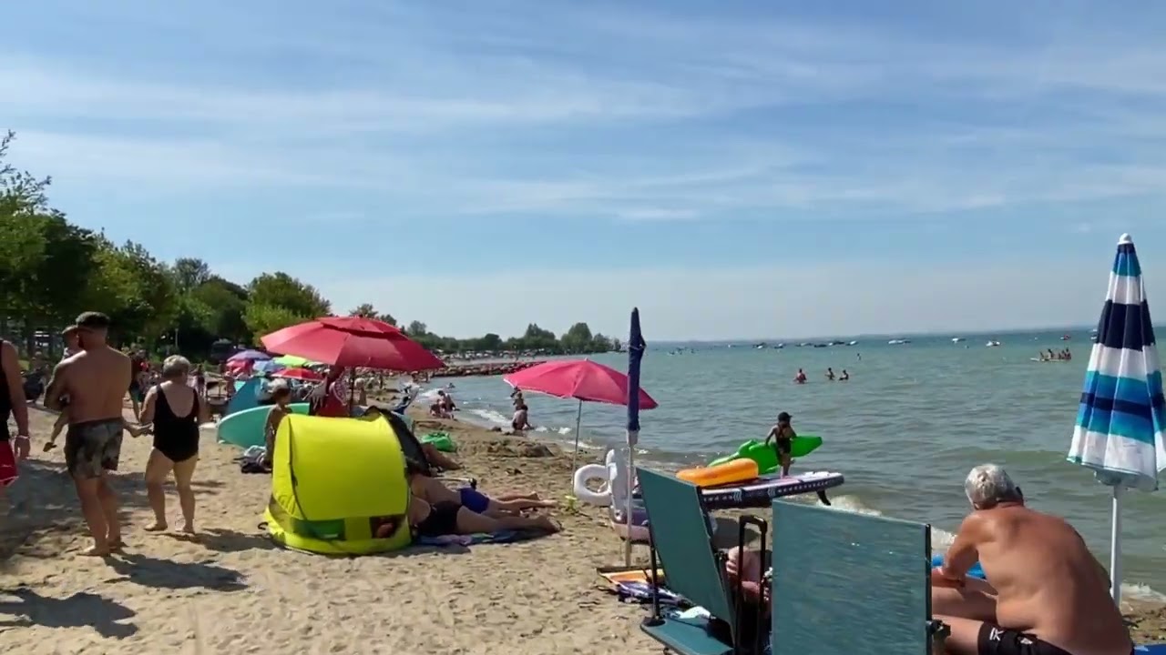 Lago Garda Lazise beach walk