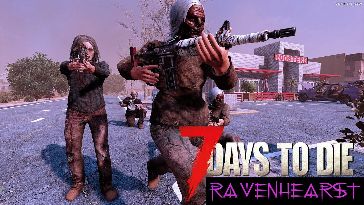 Can we survive in one of the toughest mods for 7 Days to Die!  Ravenhearst