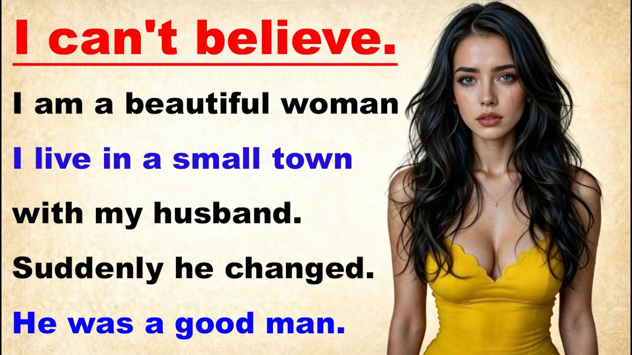 My Husband Changed After Marriage | Learn English Through Story ✅ Emotional English Story