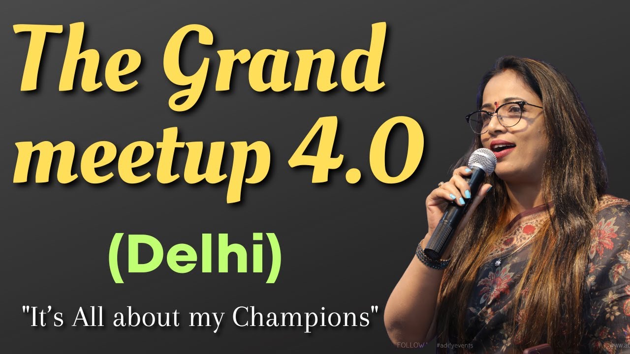 Grand MeetUP 4.0 all Information | English With Rani Ma'am