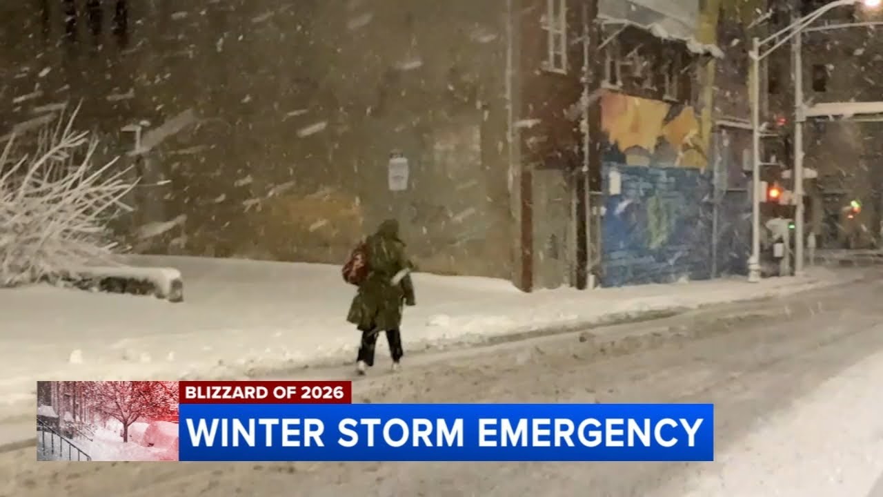 Heavy, wet snow slows travel as crews plow into the night