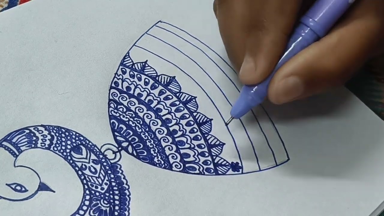 Earing mandala #art #mandala #design #earings #easy #artist 