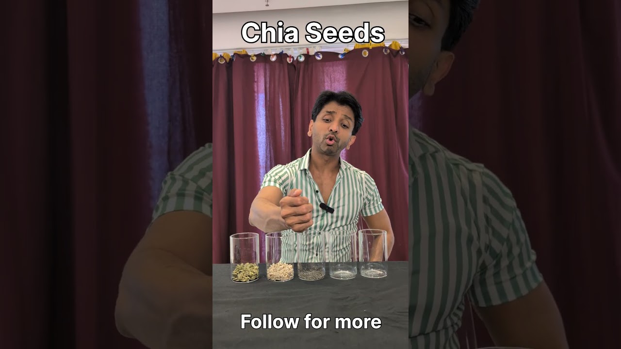 Flax seeds, Chia seeds,  Pumpkin seeds, Sesame seeds, Sunflower seeds  #shorts