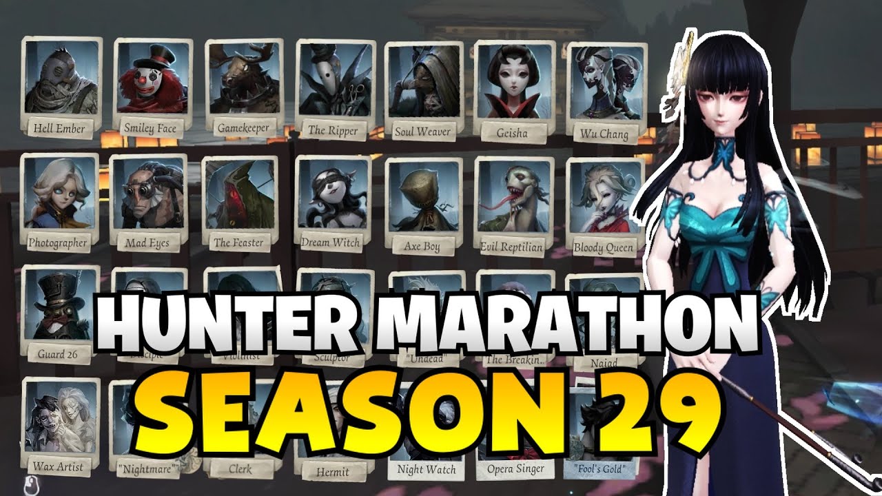 IDENTITY V HUNTER MARATHON SEASON 29