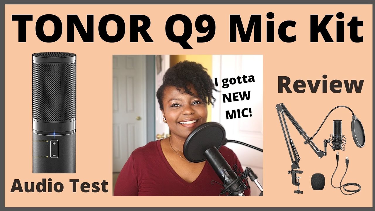 TONOR Q9 Condenser Microphone Kit Review | TONOR Microphone Setup | USB Microphone | TONOR Mic
