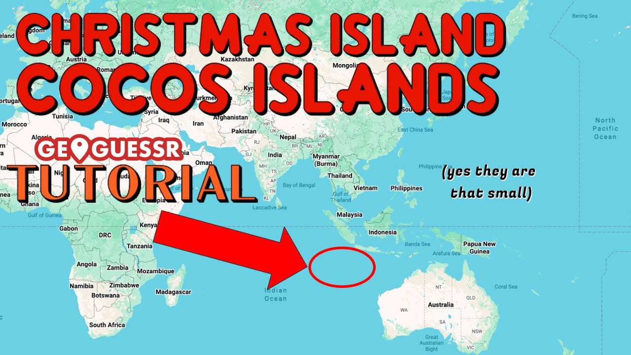 How to Guess Christmas and Cocos Island in Geoguessr