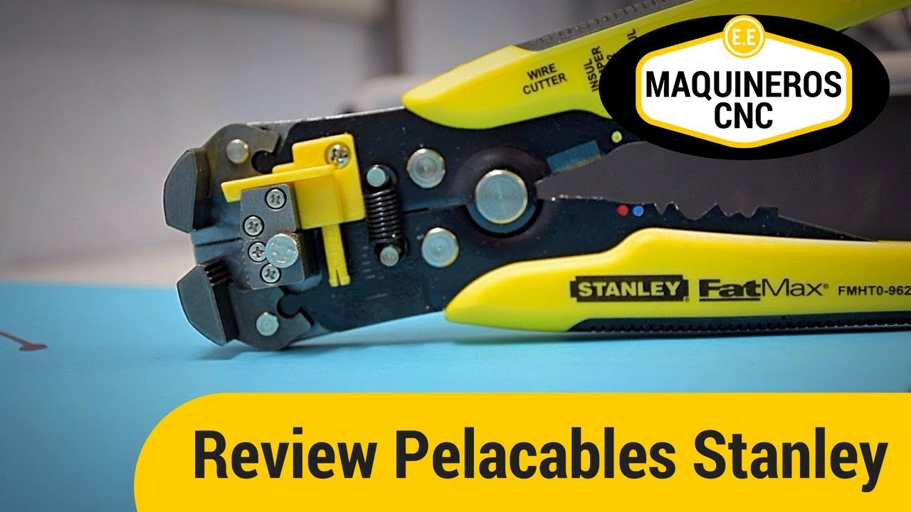 Pelacables Stanley 2025: Pinzas pelacables FÁCILES de usar | Reseña y demostración