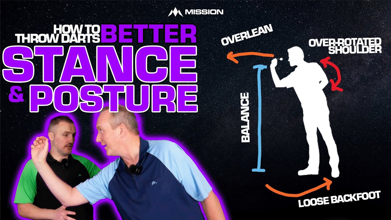How to Stand Properly - Darts Posture Tutorial
