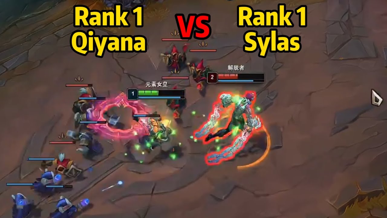 Beifeng Qiyana VS Rank 1 Sylas! *LEVEL 1 SOLO KILL*
