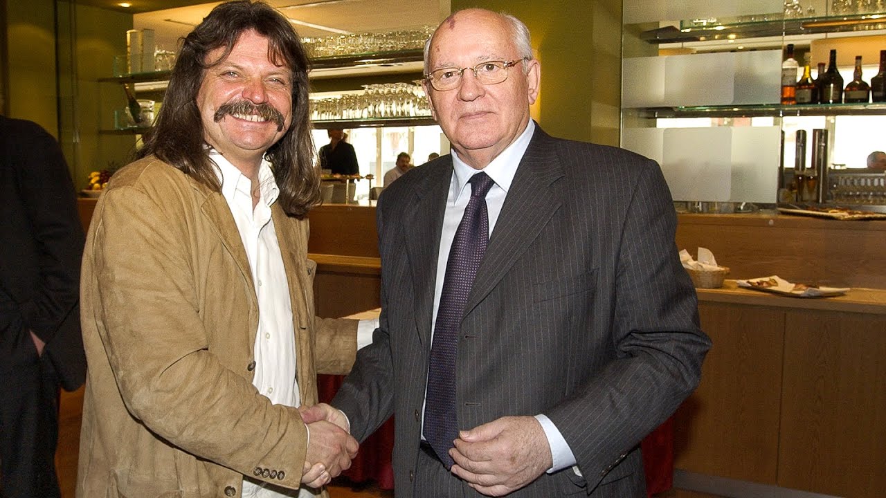 Leslie Mandoki gratuliert Michael Gorbatschow zum 90. Geburtstag