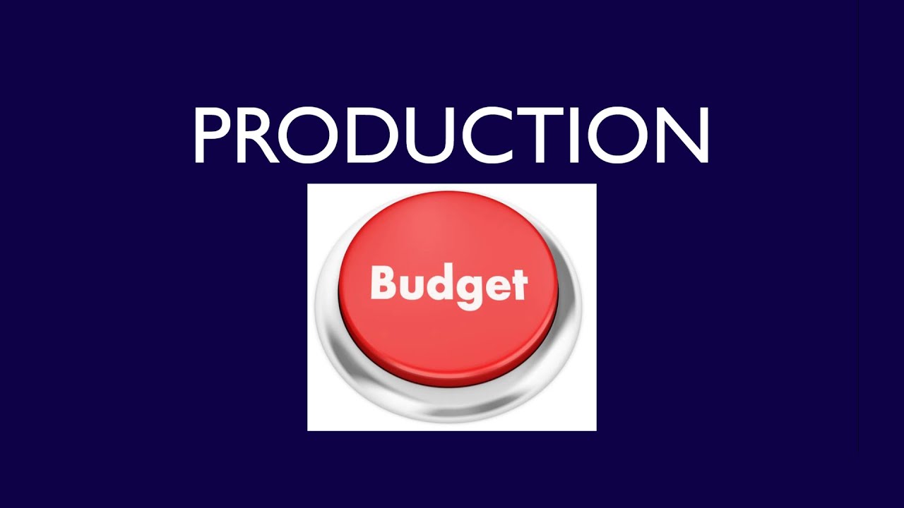 Chapter 10, Video 3, Prepare a Production Budget!