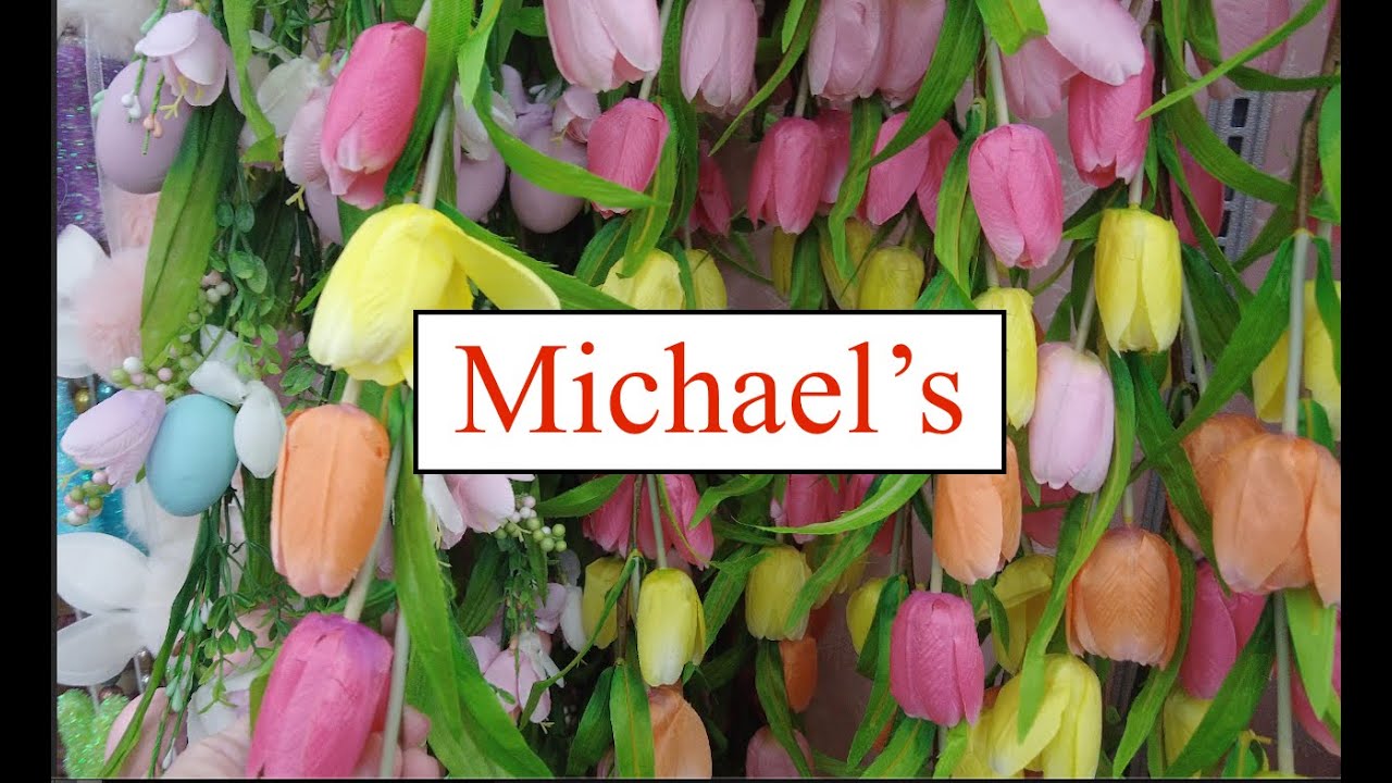 Michael's Craft Store !  Easter 2025!  Beautiful spring decor!