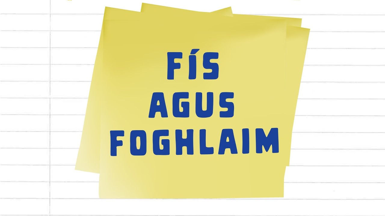 Fís agus Foghlaim - Físeán 3 - An t-alt uatha roimh an ainmfhocal
