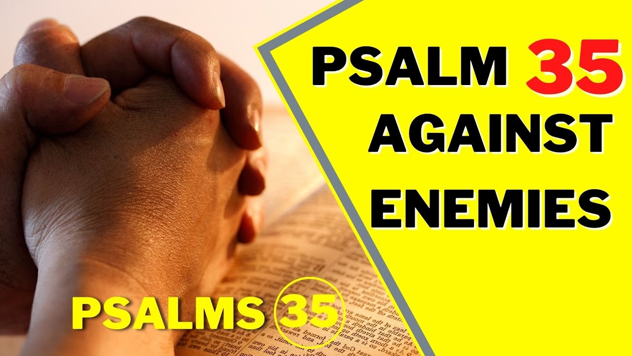 Psalm 35 prayer against unjust enemies (psalm 35 prayer)( spiritual warfare bible verses )